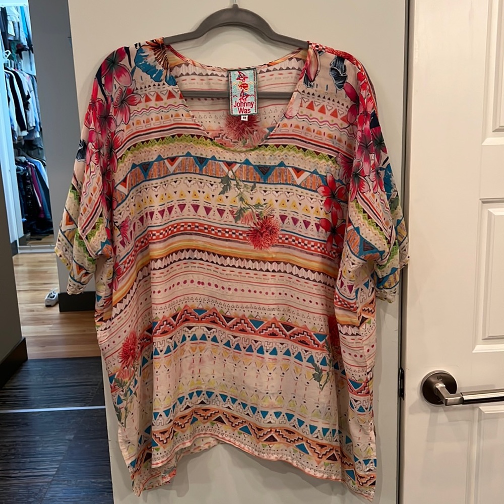 Johnny Was tunic top